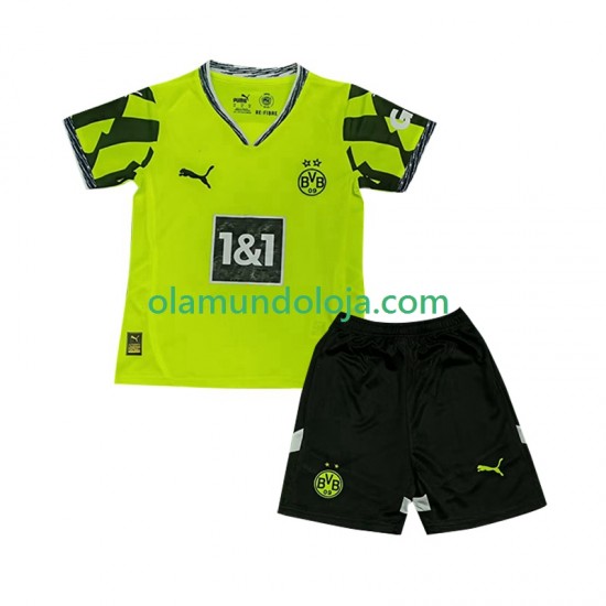 Camisola Borussia Dortmund Special Criança Equipamento Primeiro 2024-2025 Manga Curta